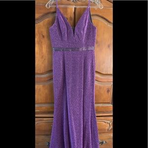 Formal full length dress.